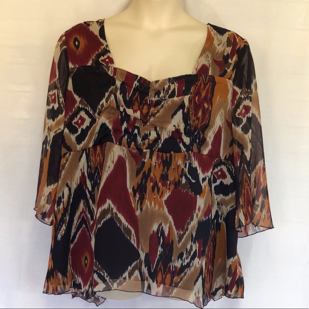 LA Blues Multi Colored Top 26W/28W